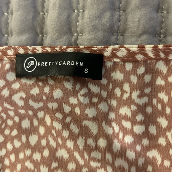 Light pink leopard Maxi dress - Picture 5 of 6